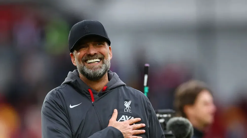 HLV Jurgen Klopp không giấu vẻ tự hào
