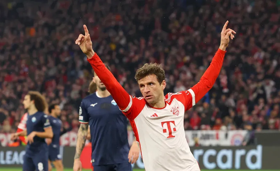Lão tướng Thomas Muller tỏa sáng trước Lazio