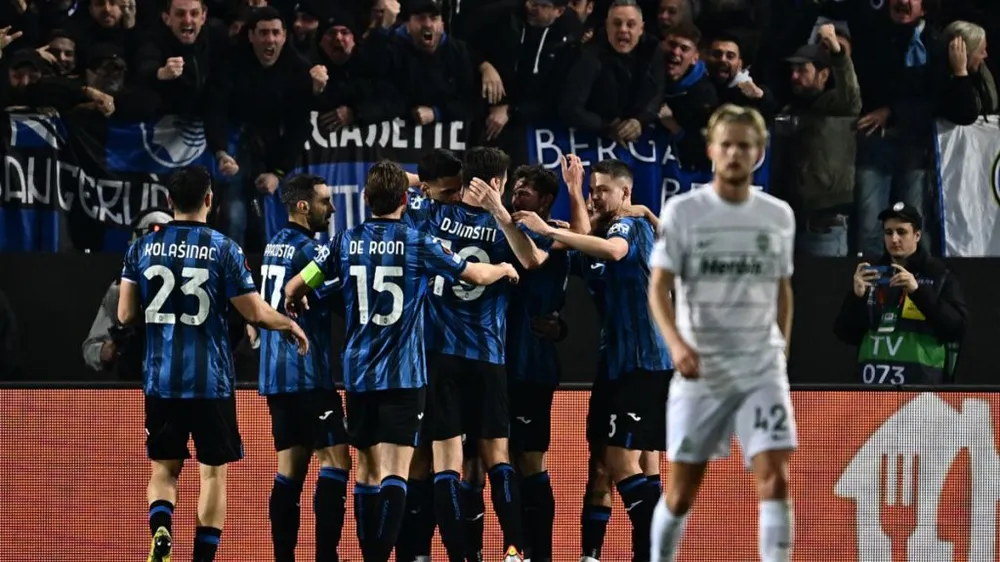 Atalanta giành quyền vào tứ kết Europa League