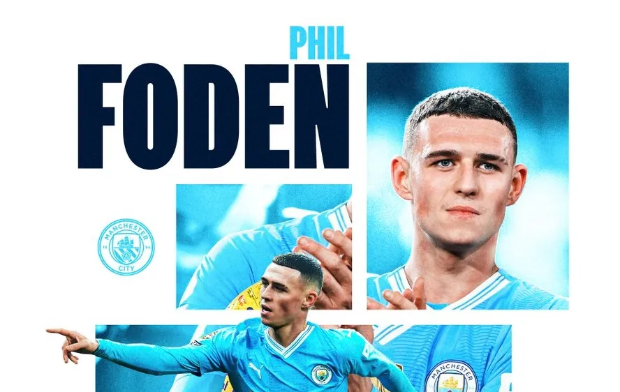 Phil Foden giành giải Cầu thủ xuất sắc nhất năm của Hiệp hội phóng viên bóng đá Anh