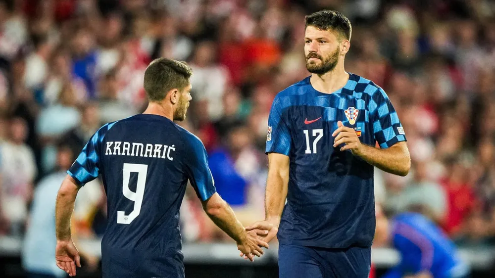 Kramaric và Petkovic của tuyển Croatia