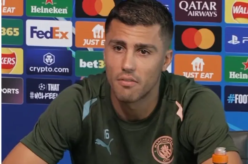 Tiền vệ Rodri của Manchester City