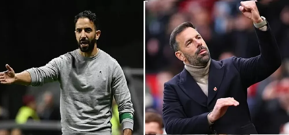 Ruben Amorim và Ruud Van Nistelrooy