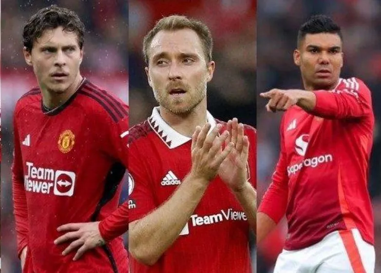  Victor Lindelof, Christian Eriksen và Casemiro