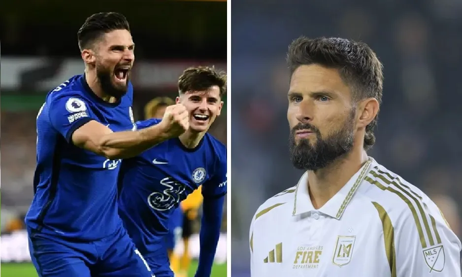 Cựu sao Chelsea Olivier Giroud trong màu áo LAFC