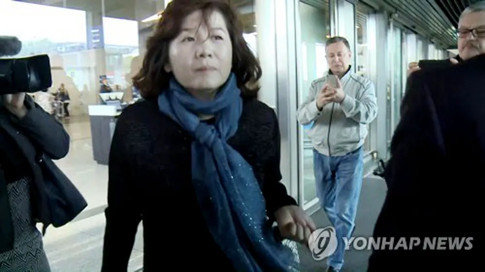 Vụ trưởng Vụ Bắc Mỹ của Bộ Ngoại giao Triều Tiên Choe Son-hui. Ảnh: Yonhap