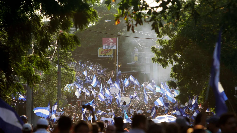 Bất ổn kéo dài gần 1 tháng ở Nicaragua. Ảnh: US News