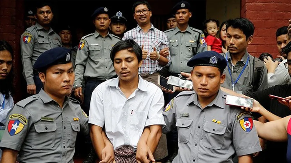 Myanmar kết án 7 năm tù 2 phóng viên Reuters 
