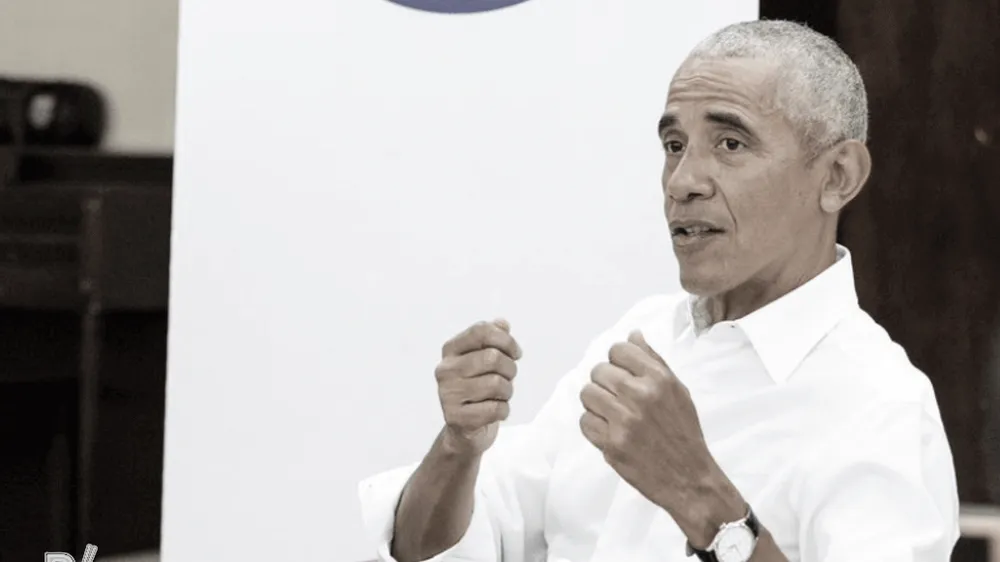 Cựu Tổng thống Mỹ Barack Obama nằm trong danh sách 500 người Mỹ bị cấm vào Nga. Ảnh: Dimsum Daily Hongkong