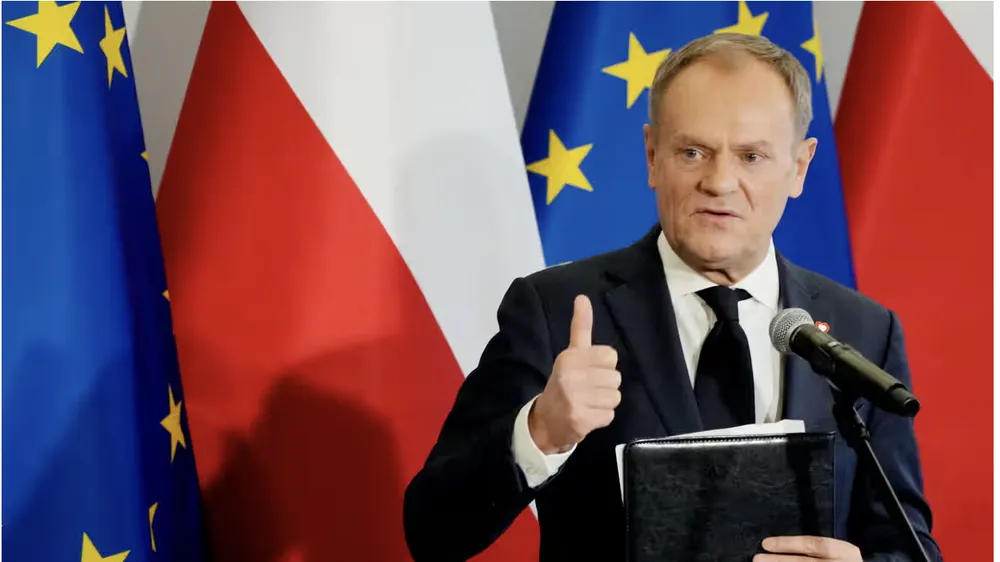 Donald Tusk, lãnh đạo Liên minh Dân sự - trở thành Tổng thống mới của Ba Lan. Ảnh: AP