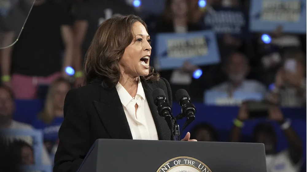 AAPAC gây áp lực buộc bà Harris phải từ bỏ chính sách của Tổng thống Joe Biden đối với Israel. Ảnh: Politico