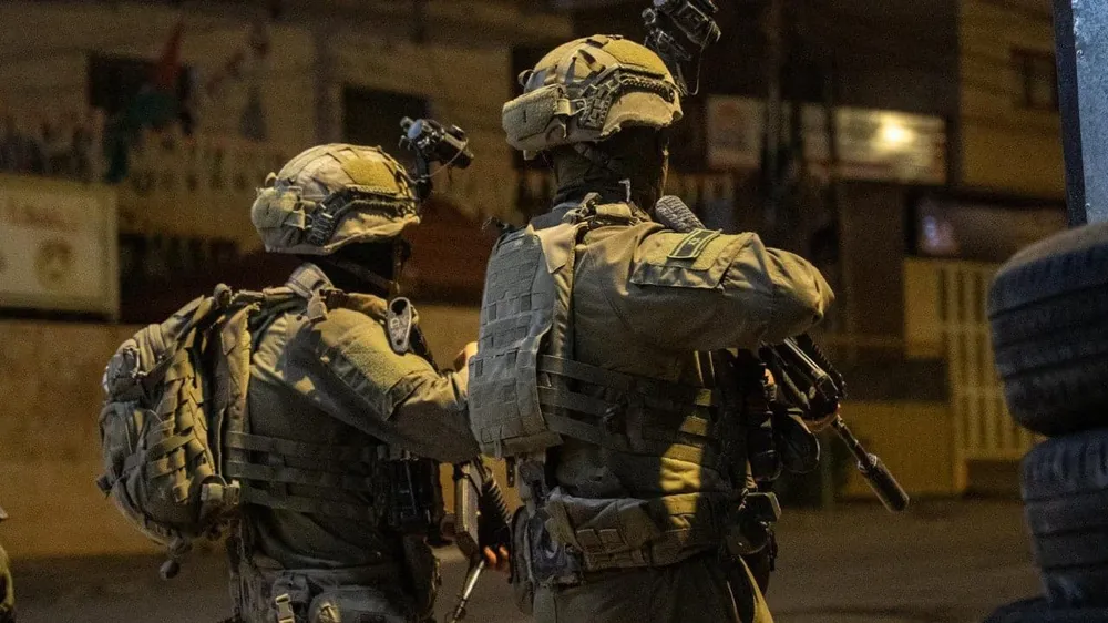 Cuộc đột kích diễn ra tại một số thị trấn và làng mạc của người Palestine ở phía đông bắc Bờ Tây. Ảnh: IDF
