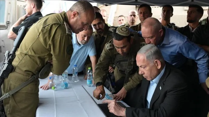 Nội các Israel chuẩn bị cho khả năng Tổng thống Mỹ Donald Trump "bật đèn xanh" cho một cuộc tấn công nhằm vào Iran. Ảnh : AA