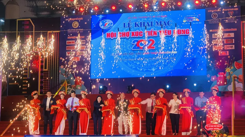 TPHCM khai mạc hội chợ xúc tiến hàng tiêu dùng năm 2022