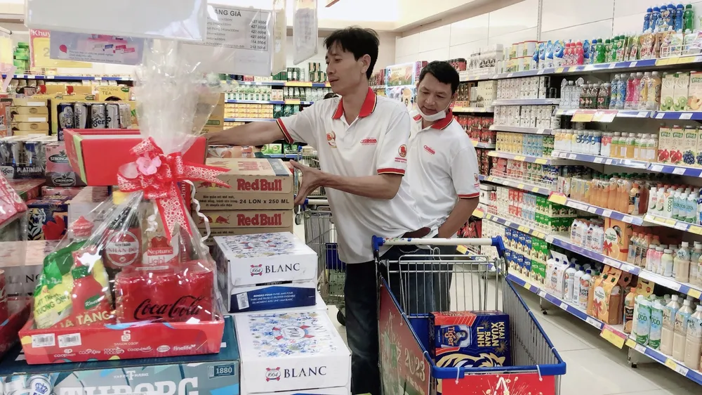 Nhiều hoạt động chăm lo tết cho người lao động tại Co.opmart Biên Hòa