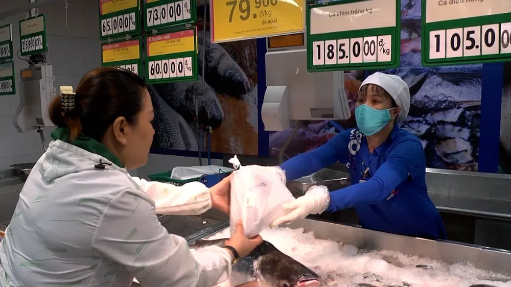 Đặc sản cá tra dầu bày bán tại hệ thống Co.opmart, Co.opXtra, Co.op Food…