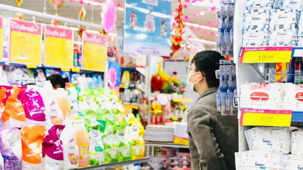 Sản phẩm giặt xả đang được giảm giá mạnh tại hệ thống siêu thị Co.opmart