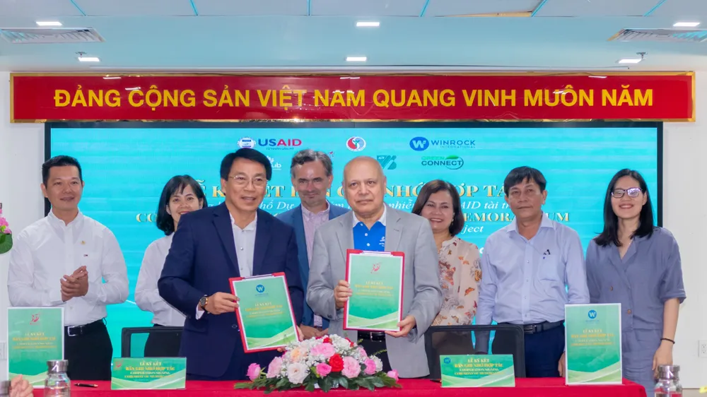 Saigon Co.op ký kết biên bản ghi nhớ hợp tác với Tổ chức Winrock International.