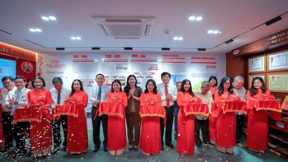 SATRA khánh thành phòng truyền thống nhân dịp kỷ niệm 29 năm ngành thành lập SATRA
