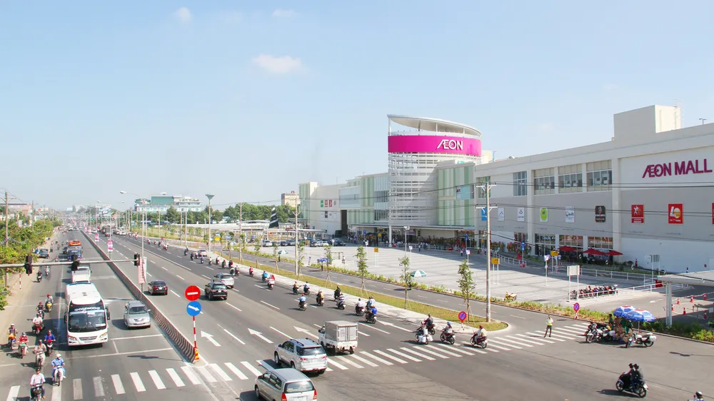 TP Thuận An tập trung nhiều siêu thị, ngân hàng, hãng xe hơi nổi tiếng