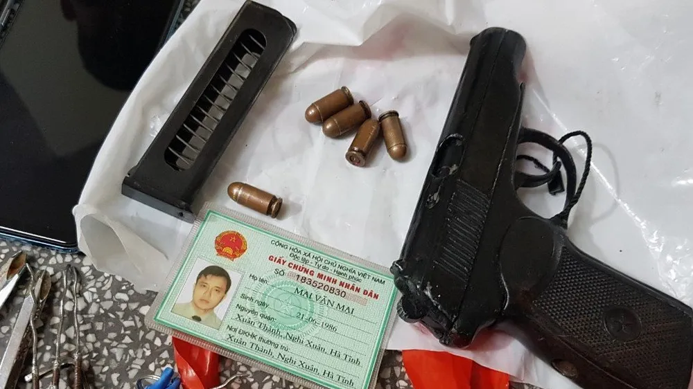 Tang vật cơ quan công an thu giữ