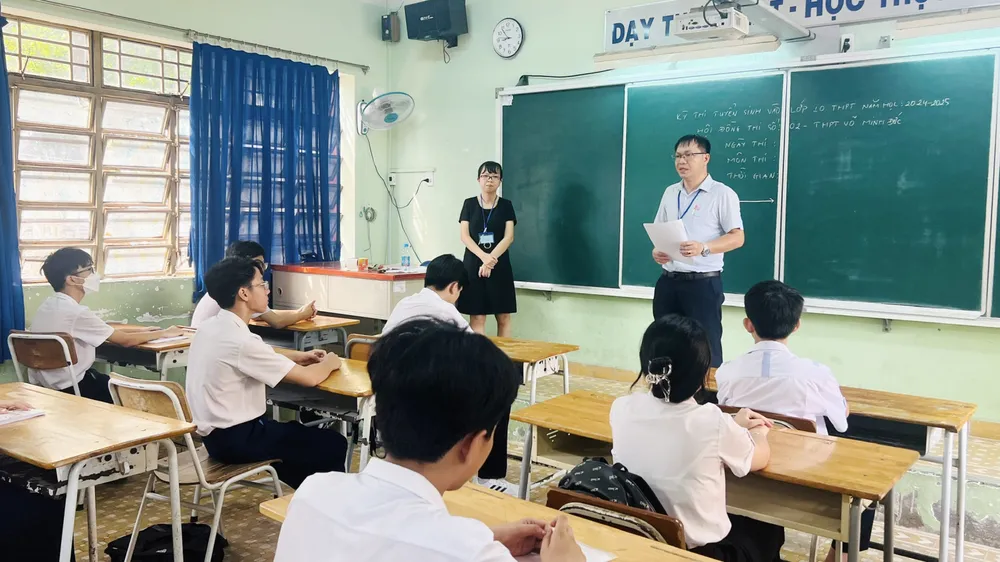 Bình Dương: Sẵn sàng cho kỳ thi tuyển sinh vào lớp 10 năm học 2024-2025