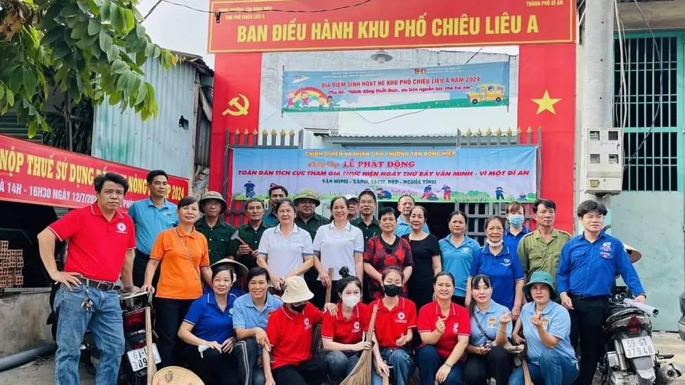 Bình Dương: Ra quân “Ngày thứ bảy văn minh” 