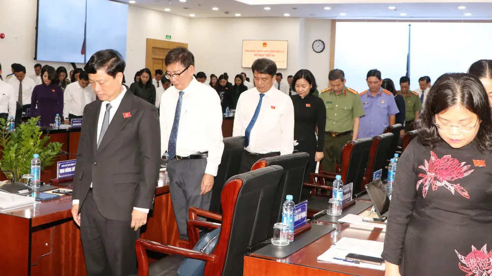 Bình Dương: Khai mạc kỳ họp thứ 16, HĐND tỉnh khóa X, nhiệm kỳ 2021-2026