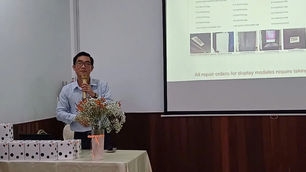 Bình Dương: Hàng chục kỹ thuật viên tham gia tập huấn sửa chữa, bảo hành tivi Xiaomi