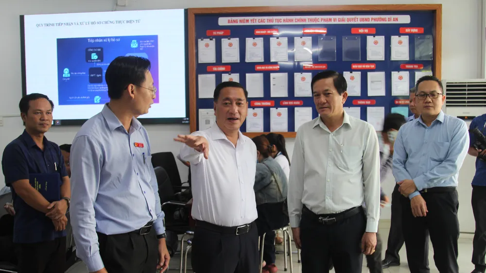 Triển khai tập huấn để cán bộ tiếp nhận nhiều loại hồ sơ