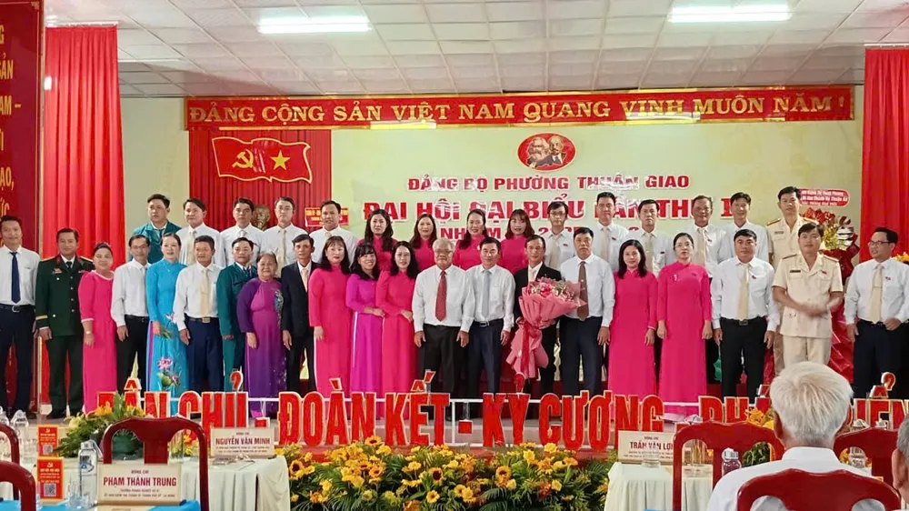 Đồng chí Nguyễn Thành Úy giữ chức Bí thư phường Thuận Giao (TPHCM)