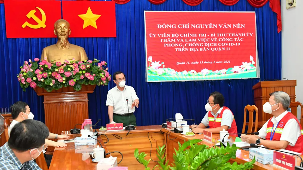 Bí thư Thành ủy TPHCM Nguyễn Văn Nên: Nhân rộng mô hình chăm sóc F0 ở cộng đồng
