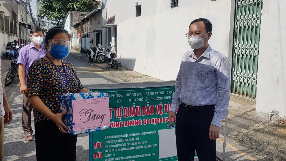 TP Thủ Đức vận động hỗ trợ người dân ở trọ