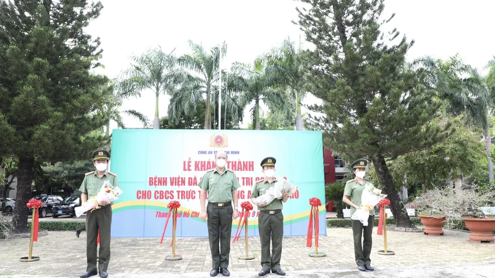 Thành lập Bệnh viện dã chiến Công an TPHCM