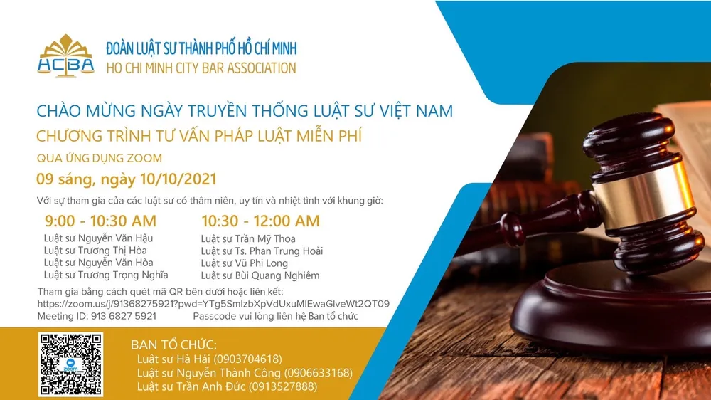 Đoàn Luật sư TPHCM tư vấn miễn phí cho người dân các vấn đề an sinh xã hội