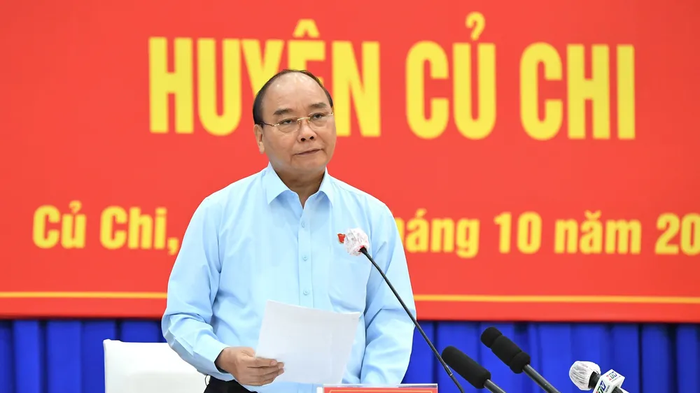 Chủ tịch nước Nguyễn Xuân Phúc sẽ trực tiếp cùng các ngành có buổi xúc tiến đầu tư vào huyện Củ Chi