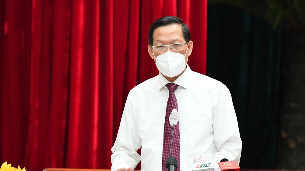 Chủ tịch UBND TPHCM Phan Văn Mãi: TPHCM theo dõi chặt chẽ biến chủng mới Omicron