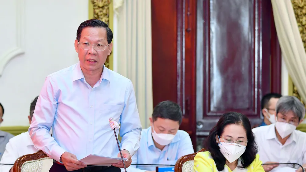 TPHCM kiến nghị 5 nội dung lớn tại buổi làm việc với Chủ tịch Quốc hội Vương Đình Huệ