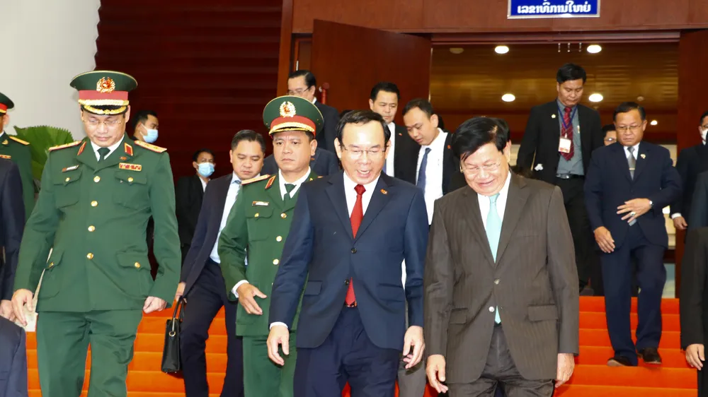 Chuyến thăm và làm việc của đoàn đại biểu cấp cao TPHCM tại Lào thành công tốt đẹp