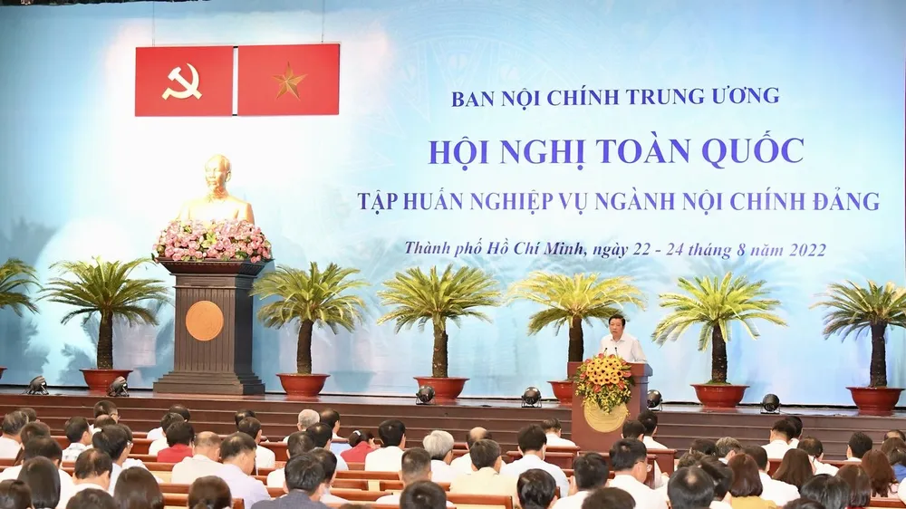 Hội nghị toàn quốc tập huấn nghiệp vụ ngành nội chính Đảng