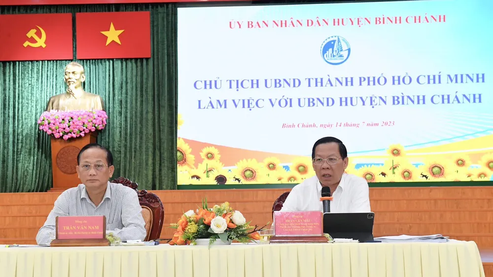 Chủ tịch UBND TPHCM Phan Văn Mãi: Người dân đã nhường đất để làm dự án thì chúng ta phải có trách nhiệm lo cho dân