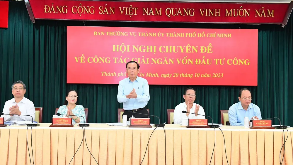 TPHCM tổ chức hội nghị chuyên đề về giải ngân vốn đầu tư công