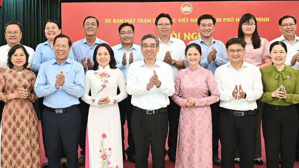 Công tác Mặt trận hướng về cơ sở, chăm lo đời sống nhân dân