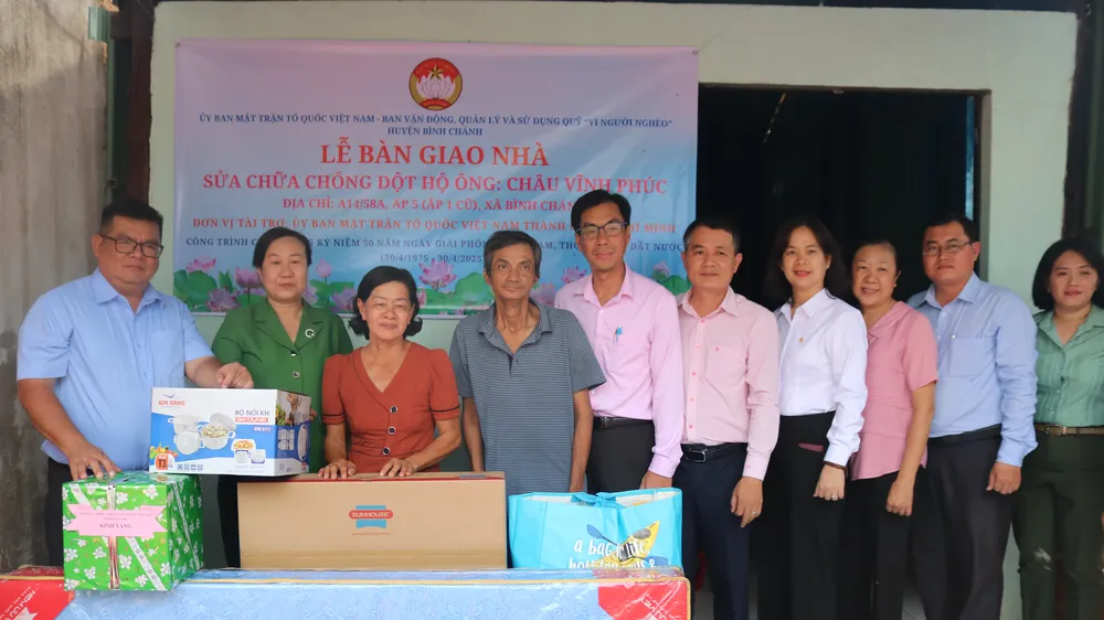 Chăm lo đời sống người dân bằng những việc làm, công trình thiết thực