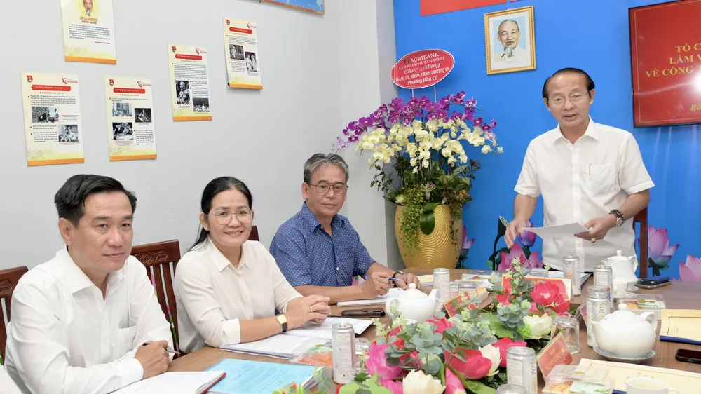 Khẩn trương hoàn thành việc chuẩn bị Đại hội Đảng bộ phường, nhiệm kỳ 2025-2030