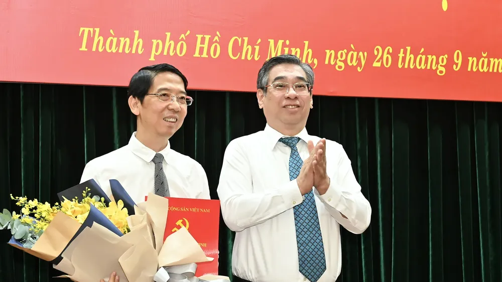 Phó Tổng Biên tập Báo Sài Gòn Giải Phóng Nguyễn Thành Lợi giữ chức Giám đốc, Tổng Biên tập NXB Tổng hợp TPHCM