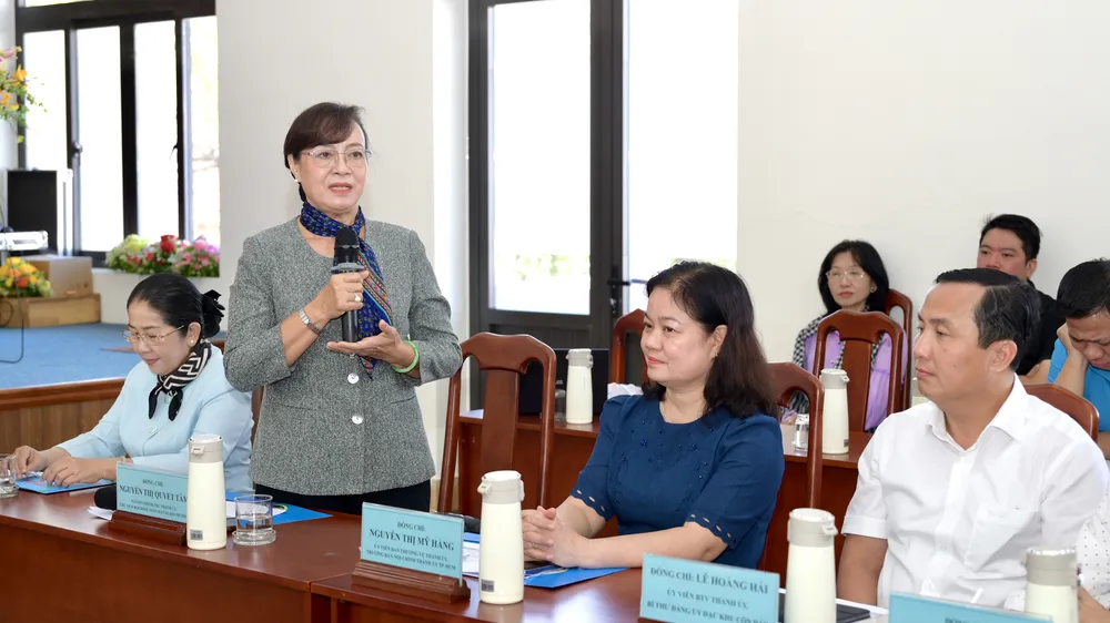 Lan tỏa tinh thần tự tin, bản lĩnh, sáng tạo của phụ nữ TPHCM