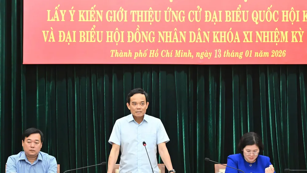 Giới thiệu đồng chí Trần Lưu Quang ứng cử đại biểu Quốc hội khóa XVI