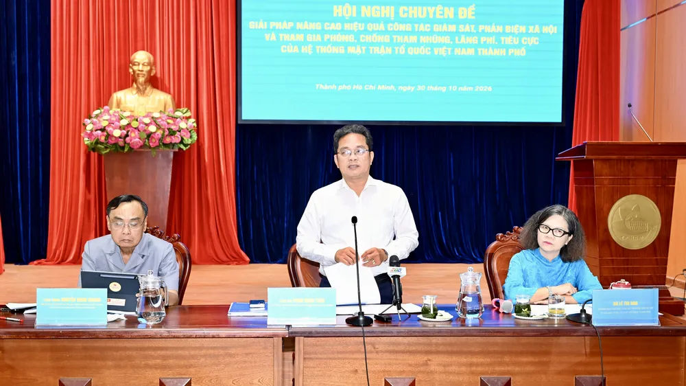 TPHCM nâng cao hiệu quả công tác giám sát, phòng ngừa tham nhũng, lãng phí