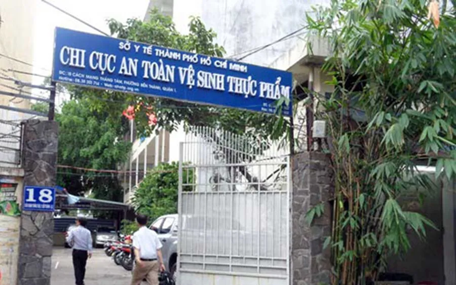  Chi cục An toàn Vệ sinh thực phẩm TPHCM, nơi xảy ra vụ tham ô